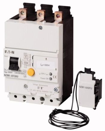 Eaton NZM1-XFI300U residual current release, 300mA, 3p, bottom, 104610
