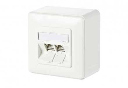 METZ CONNECT 2 Port 180° AP RAL9010 C6A Module, 130B11D20002-E