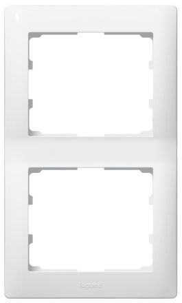 Legrand 771006 Frame Galea 2-way vertical ultra-white white, (white)