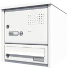 Ritto RGE1348170 letterbox surface-mounted horizontal audio, Pur, white