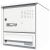 Ritto RGE1348170 letterbox surface-mounted horizontal audio, Pur, white