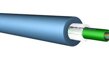 Draka Comteq U-DQ(ZN)BH 4E 9/125 fiber optic universal cable / rodent protection