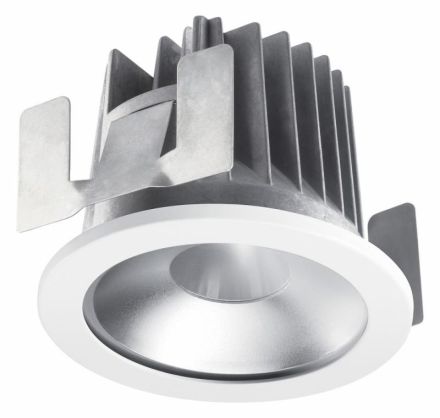 Feilo Sylvania 2059242 Myriad R 13W 830 25° DALI sil/ws IP65 LED recessed ceiling spotlight