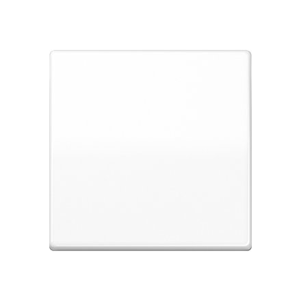 Jung AS591BFSWW rocker switch with screw fastening 1-way, thermoplastic, AS series, alpine white
