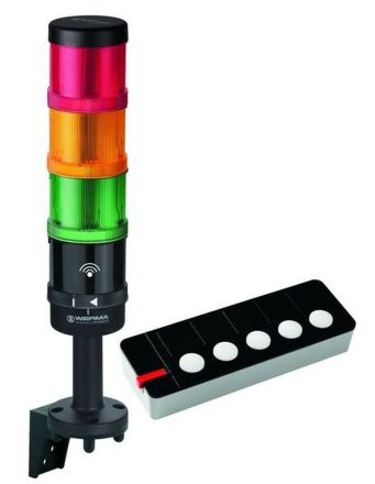 Werma 649.000.13 AndonWirelessSET Basic 5-button 868MHz signal tower