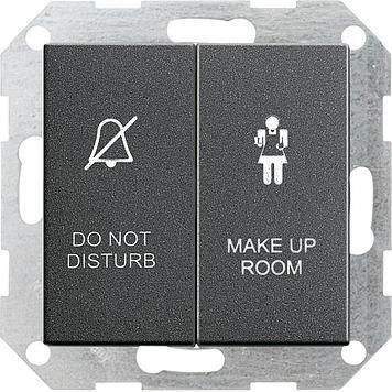 Gira 110428 rocker switch hotel status display System 55 anthracite