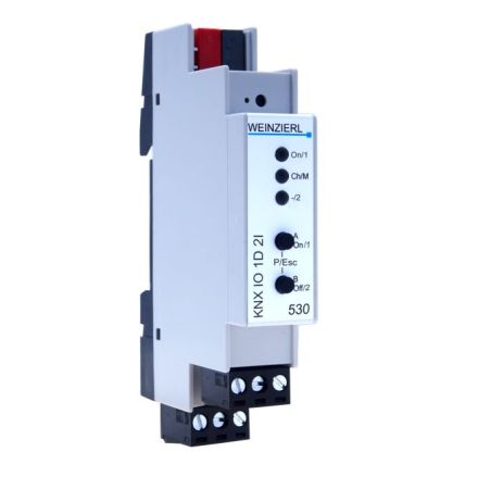 WEINZIERL 5312 KNX dimming actuator | 1-way, 2 binary inputs