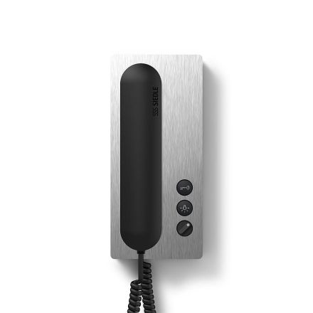 Siedle HTA 811-0 E/S analogue house telephone in stainless steel/black