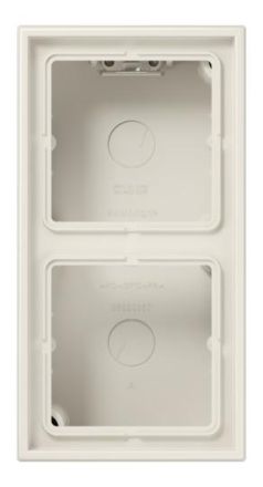 Jung LS582AW surface-mounted cap 2-way, LS series, white
