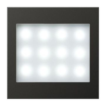 Jung AL2539ANLEDLW-12 LED reading light, LS series, anthracite (painted aluminum)