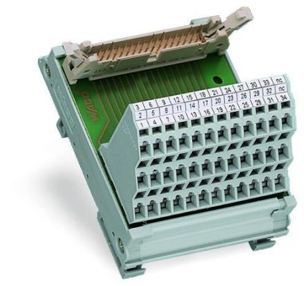 Wago 289-615 for ribbon cable connector 26-pin transfer module
