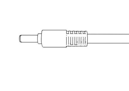 Ledxon 9100763 LCR with male connector grey L:4m connection cable