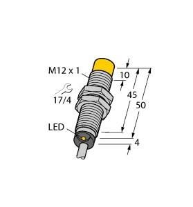 Turck 1644120 NI8U-M12-AN6X Inductive Sensor
