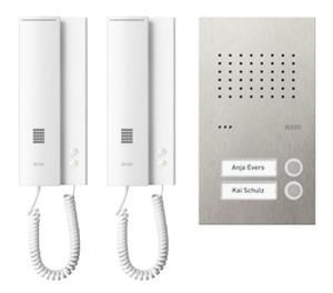 Ritto RGE1818225 Acero pur audio set 2 WE, stainless steel/white