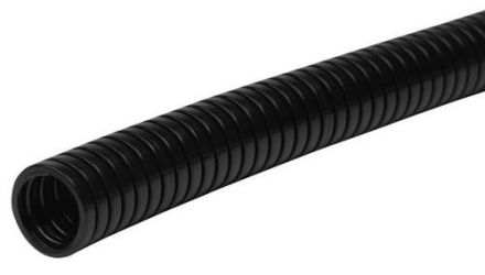 Fränkische Rohrwerke 3080002900 FPPOF-29B.50 plastic black fine lightweight corrugated pipe