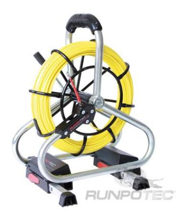 Runpotec 10050 4.5mm thread RG6 80m incl. reel professional set