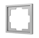 Zennio ZS70FR1S ZS70 1gang silver frame