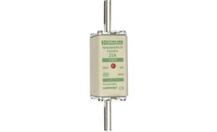 Mersen 2C039.000000 NH0AM69V25 25A size 0 AC690V KK aM NH fuse link