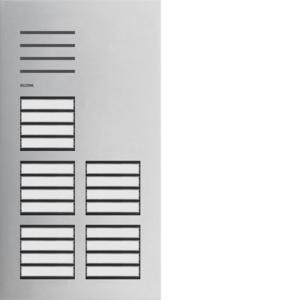 Elcom REQ020Y Door station front panel audio 20 buttons 2 rows 2D stainless steel ONE