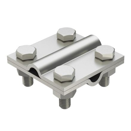 OBO Bettermann 5312594 253 S3 V4A rd/rd without intermediate plate A4 cross connector