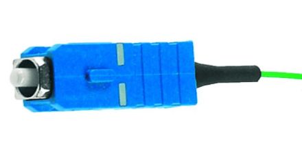 Telegärtner L00889W0051 50/125 OM3 SC connector 2.0m turquoise fiber pigtail