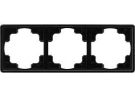 Gira 021347 3-way cover frame S-Color Black