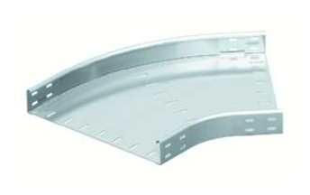 OBO Bettermann RBU 45 660VA4301 unperforated round bend, 7133251