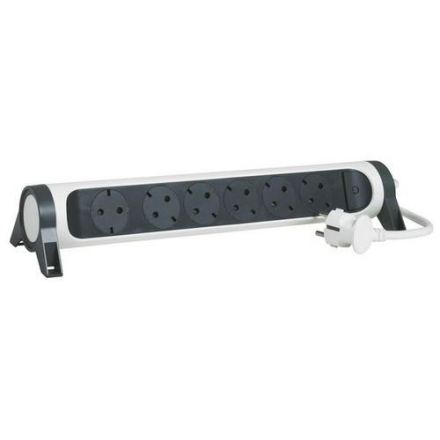 Legrand 694533 rotatable 6xSD 1.5m cable ultrws./sw power strip