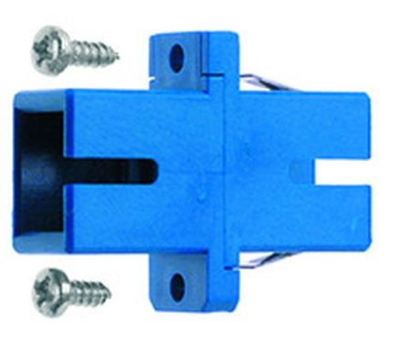 Telegärtner J08081A0014 SC multimode ceramic sleeve beige fiber optic coupling