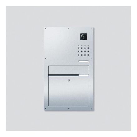 Siedle 210007723-01 F CL BF3V130 01 B-01 brushed stainless steel letterbox