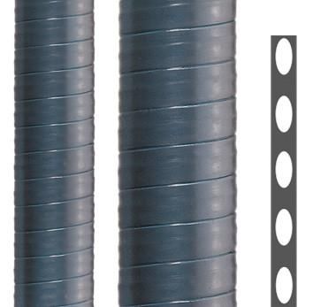 Flexa 10220101038 AIRflex-GRS AD45 38x45mm grey plastic hose