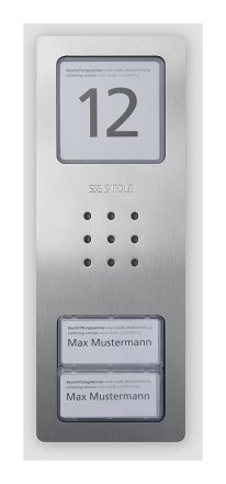 Siedle 210008749-00 CA 812-2 E stainless steel Compact Audio audio door station