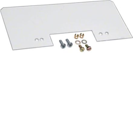 Hager HZ043 protective cover 4-pole for load break switch HA451/452