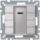 MERTEN 627960 button 4-way aluminum System M