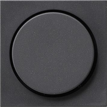 Gira 065028 Cover rotary dimmer System 55 anthracite