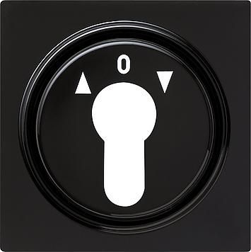 Gira 066447 cover key switch S-Color black