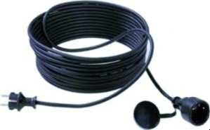Bachmann 343.179 extension cable H05RR-F 3G1.5qmm black