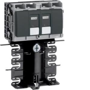 TEHALIT SL201159479011 Device carrier 2xCat.6A graphite black