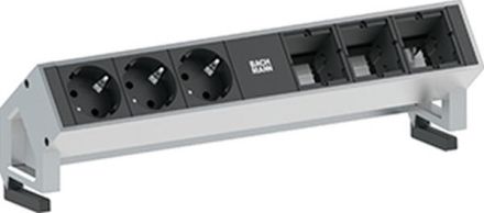 Bachmann 902.402 DESK2 6-way power strip