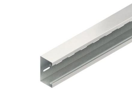 Niedax GKU133-78T60L symmetrical 133x61x2000mm light grey device duct base
