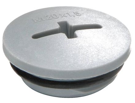 Wiska 10064652 EVSG-ORD 20 M20x1,5 RAL7001 plastic screw plug