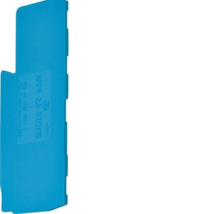 Hager KWE08B end plate for KYA02NH3 KYA02NP