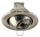 EVN 356013 round black chr sat. GZ4 max.35W 12V recessed ceiling spotlight