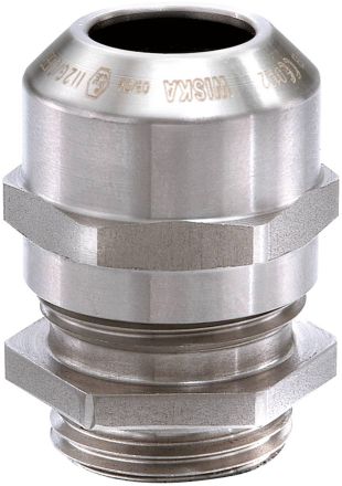 Wiska 10069238 ESSKE4 50 M50x1,5 IP68 stainless steel 1.4404 ATEX cable gland