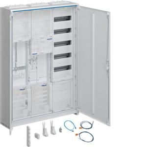 Hager ZB33SET15LK 1ZP BKE-I APZ 1100mm 3field. Complete cabinet