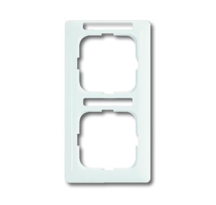 Busch-Jaeger 1722 NSKA-214 cover frame, 2-way frame alpine white