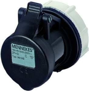 Mennekes 997AB surface-mounted box Rapido 16A 3-pole 6h 230V IP44
