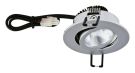 EVN PC20031527 3W 2700K 280lm R sb chrome matt LED recessed ceiling spotlight