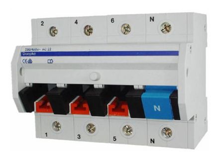 Doepke Tytan II D0-63-3+N/V load disconnector, 09980107