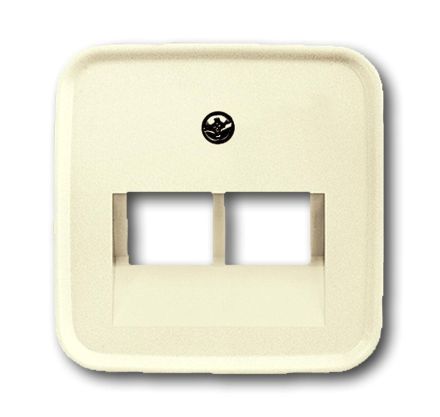 Busch-Jaeger 1803-02-212 Central plate, 2-way white